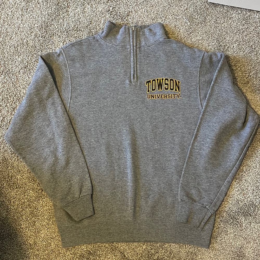 Towson University Quarter Zip Sweatshirt